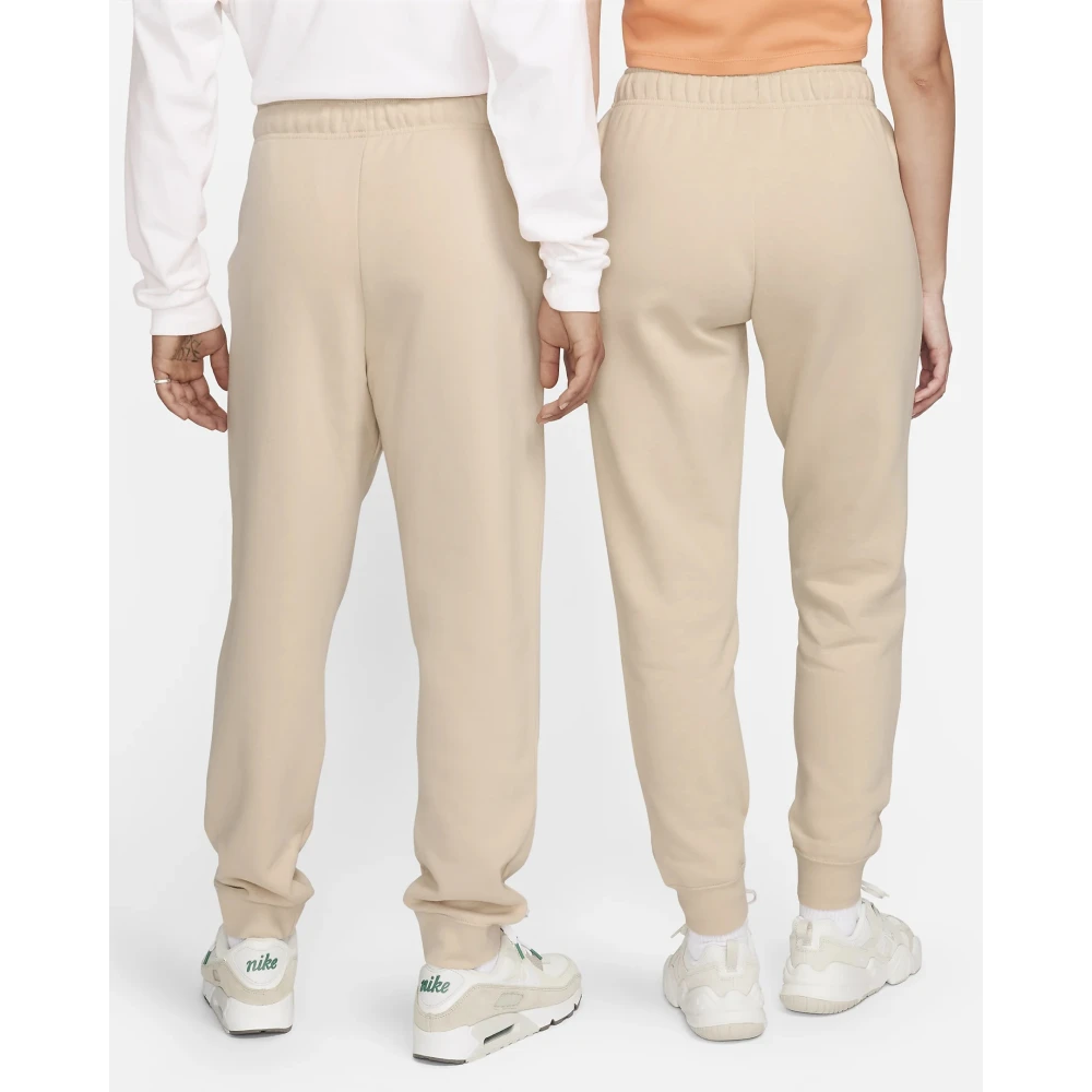 Nike Club Fleece Trainingsbroek Beige Dames
