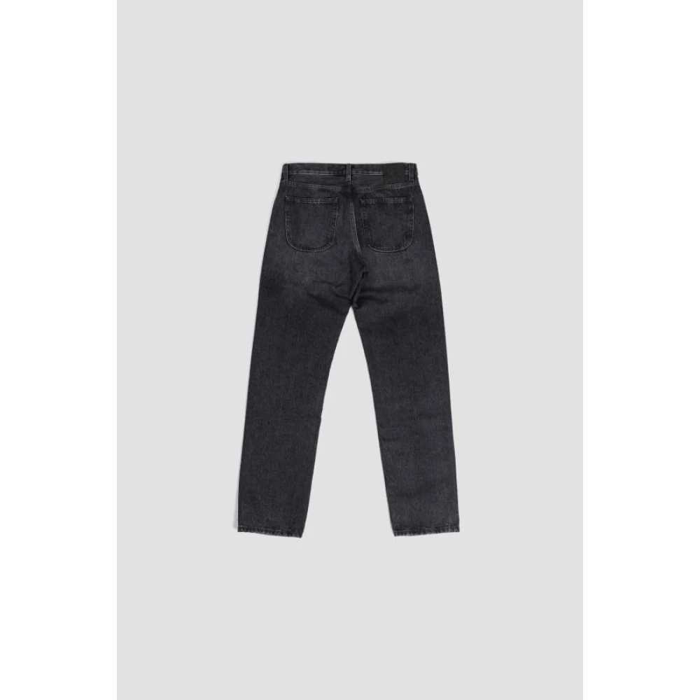 Off White Zwarte Tapered Jeans Gemaakt in Italië Gray Dames