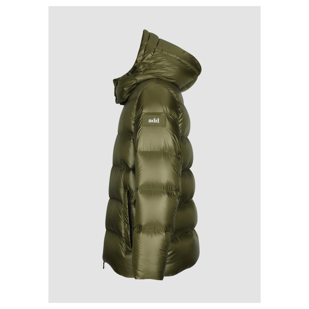 add Bomber IN Glanzend Nylon Green Heren