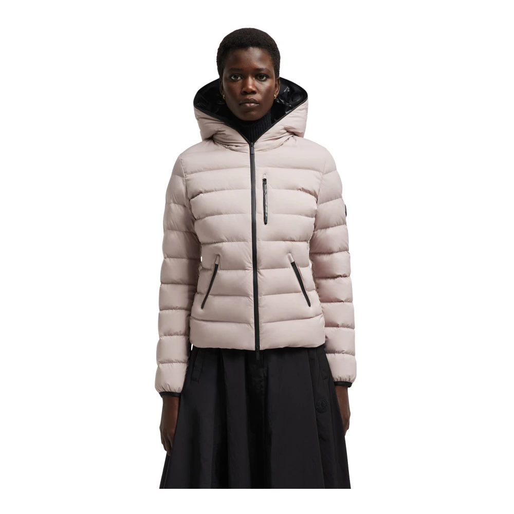 Moncler Vison Herb Donsjas Beige Dames