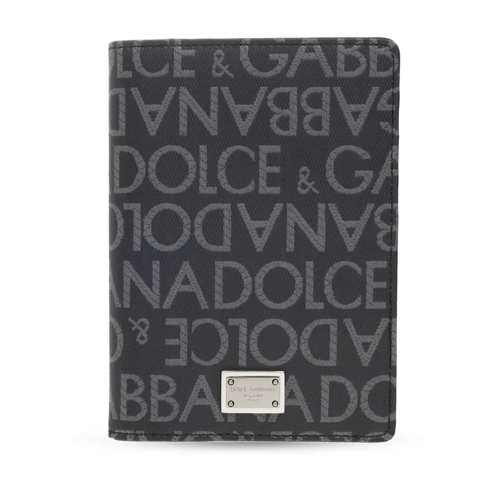 Dolce & Gabbana Men's Black Wallets & Cardholders, One Size, Passport Holder