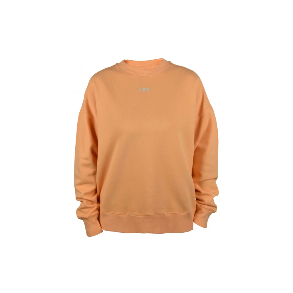 Autry Mujer Naranja - Sudadera De Cuello Redondo - Sweatshirts & Hoodies - S - Sudadera De Cuello Redondo