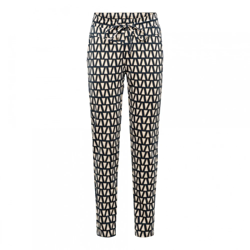 &Co Woman Slim Fit Broek Blue Dames