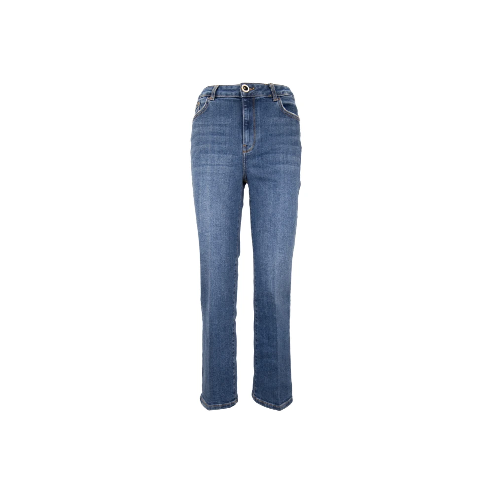 Liu Jo Donna Blu Straight Jeans