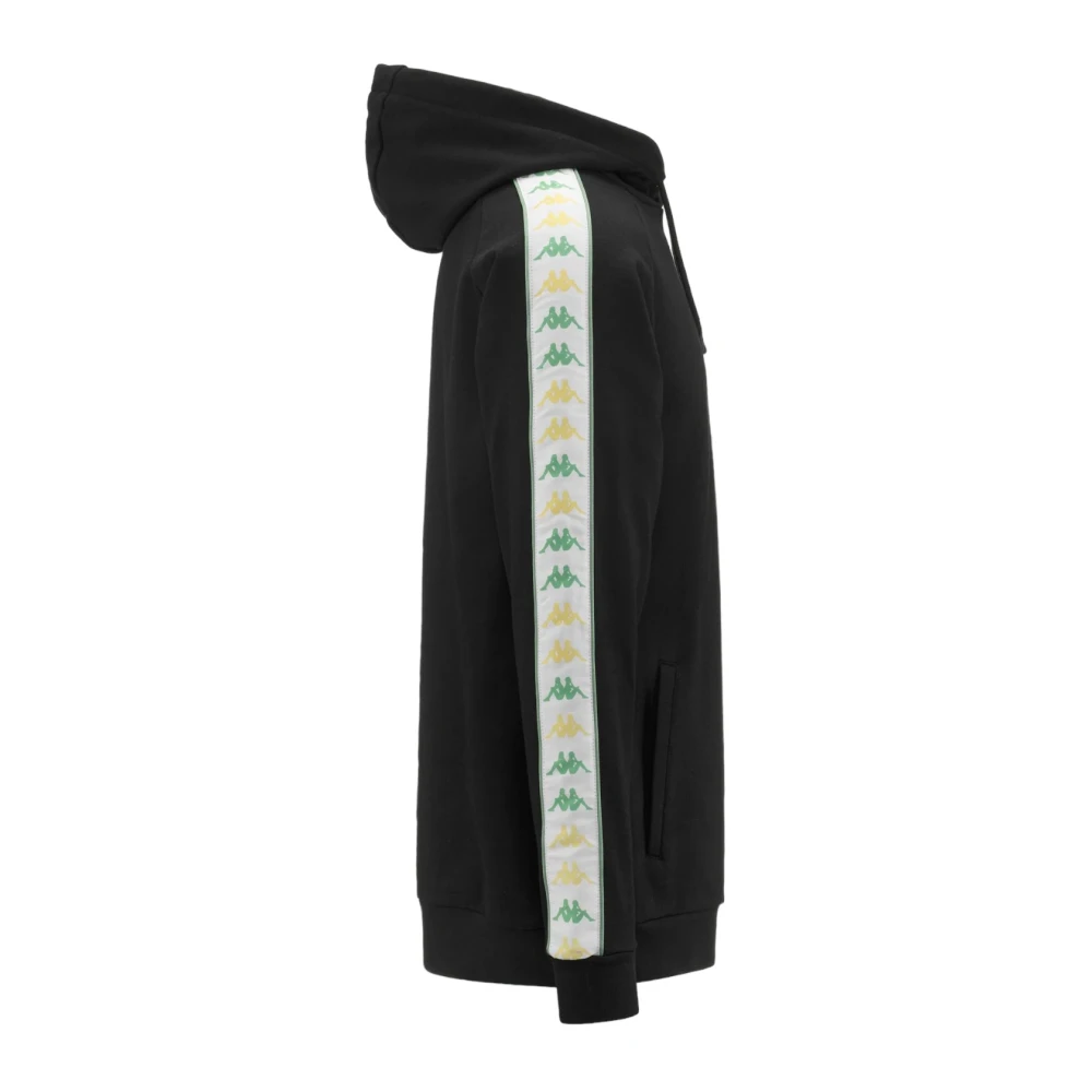 Kappa Heren Hoodie 222 Banda Sirio Black Heren