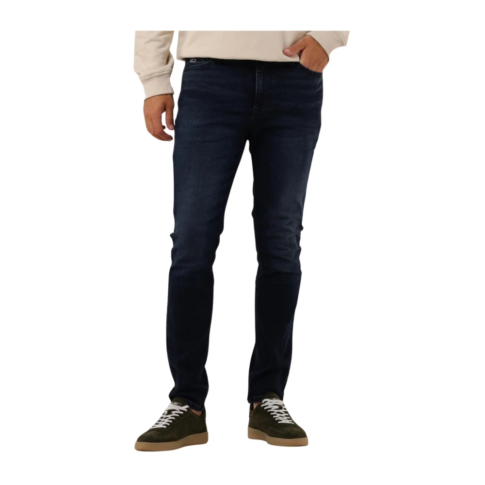 TOMMY JEANS Heren Jeans Simon Skny Ch1263 Donkerblauw