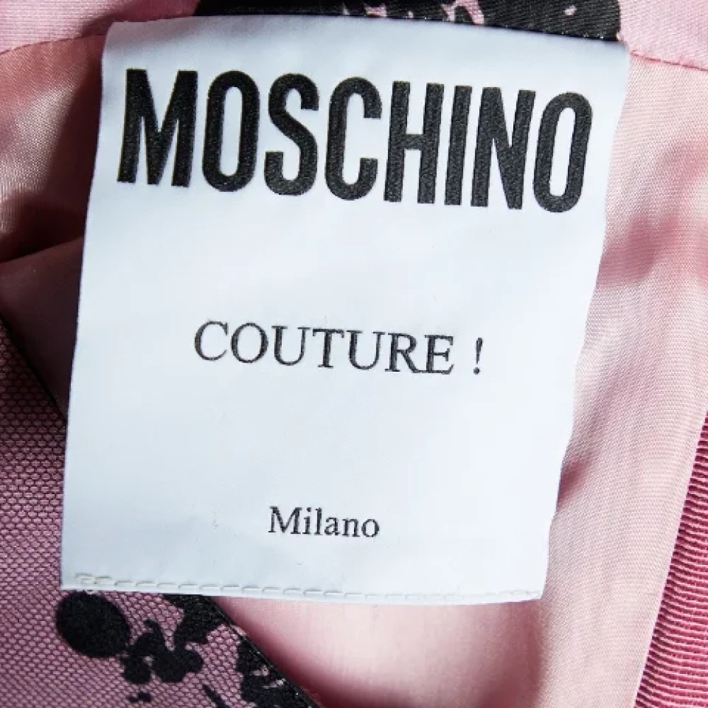 Moschino Pre-Owned Pre-owned Satin dresses Pink Dames