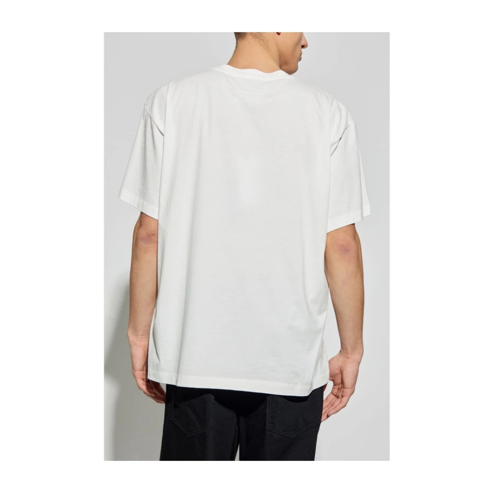 MM6 Maison Margiela Witte T-shirts en Polos White Heren