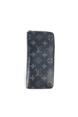 Pre-owned Monogram Eclipse Lång Plånbok (bi-fold)