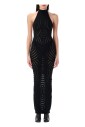 black-mesh-halterneck-long-dress
