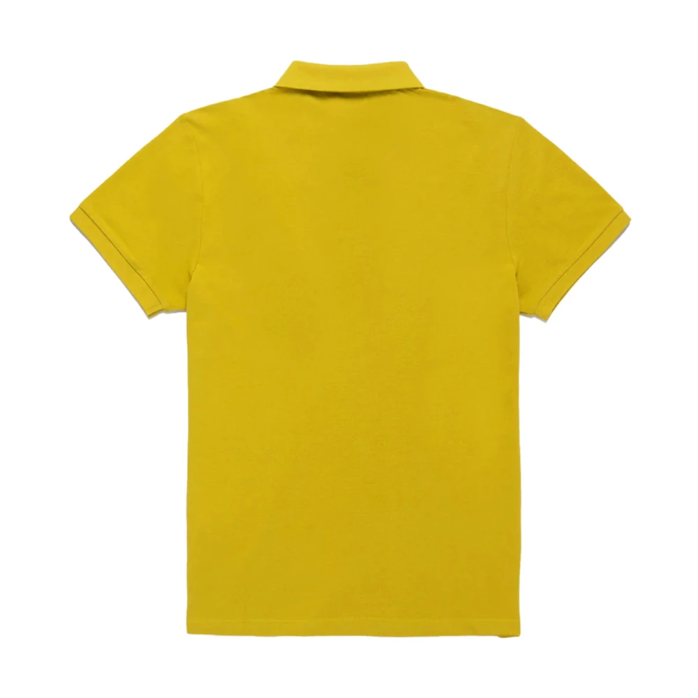 RefrigiWear Heren Katoenen Polo Shirt Yellow Heren