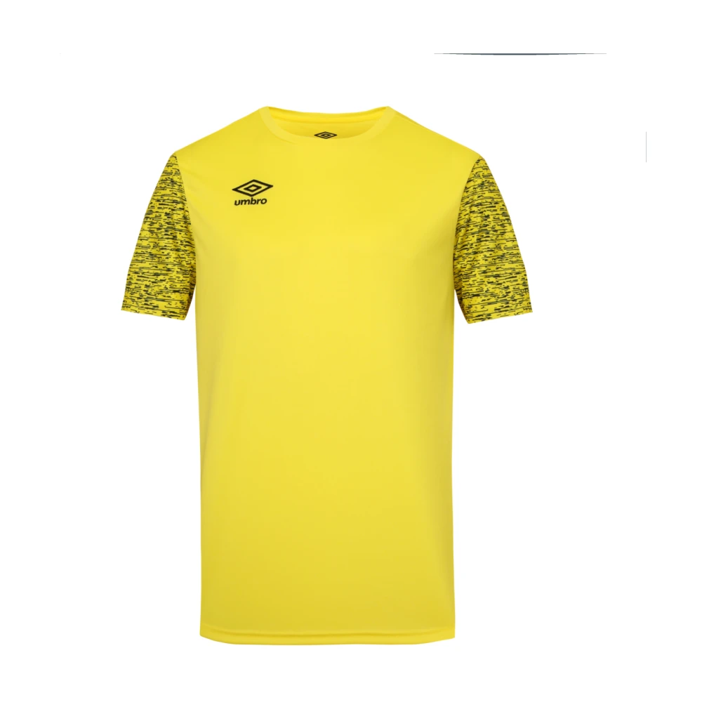 Umbro Teamwear Polyester Sportshirt Yellow Heren