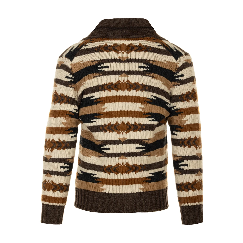 Gran Sasso Bruine Cardigan Sweaters Multicolor Heren