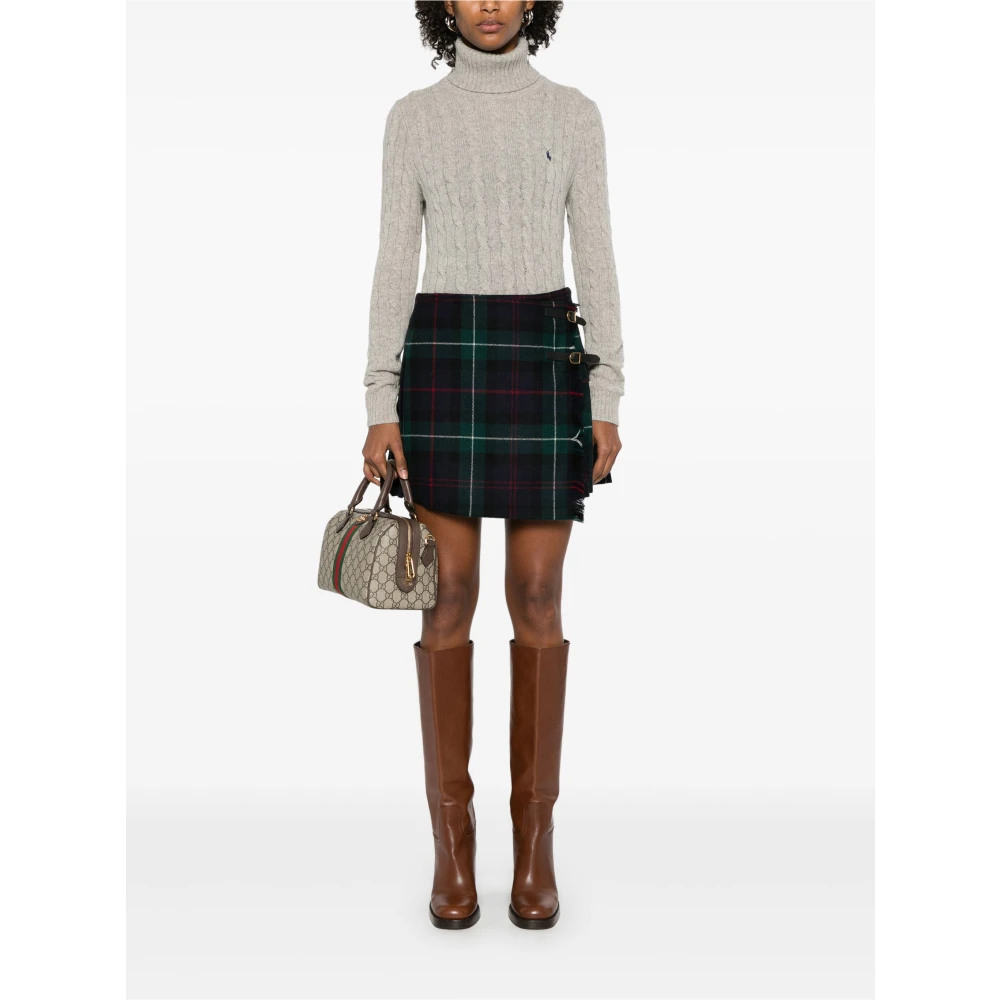 Polo Ralph Lauren Tartan Mini Rok Multicolor Dames
