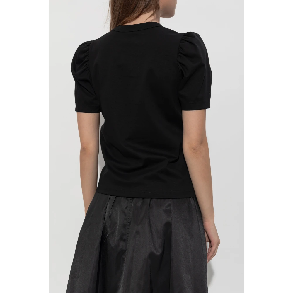 Comme des Garçons Katoenen T-shirt Black Dames