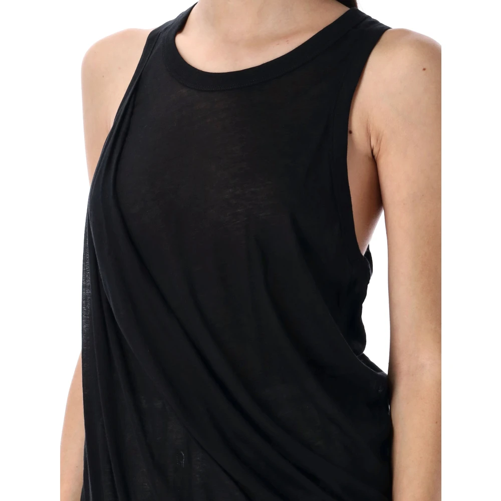 Rick Owens Anthem Tank Black Dames