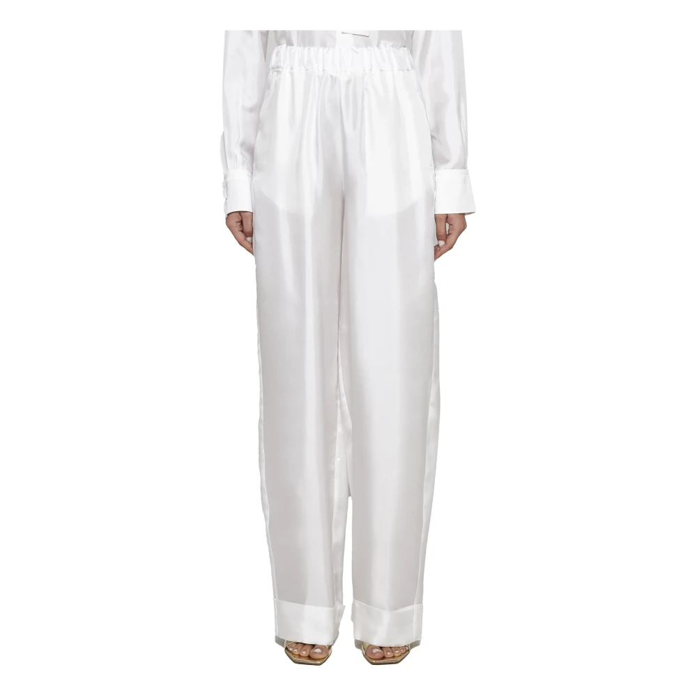 Blanca Vita Stijlvolle Broek White Dames