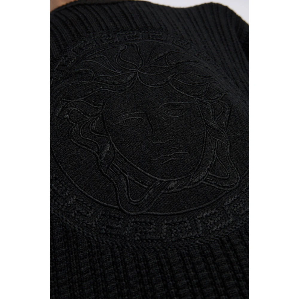Versace Wollen trui Blue Heren