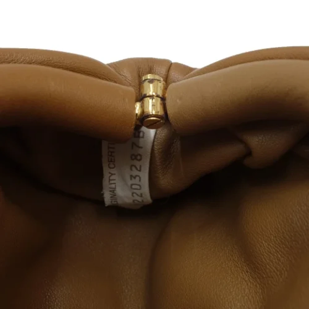 Bottega Veneta Vintage Pre-owned Leather shoulder-bags Brown Dames