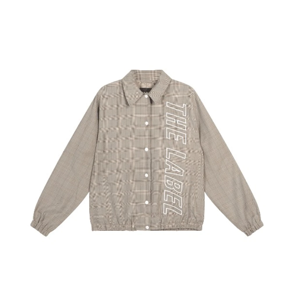 Alix The Label Geruite Bomberjack Gray Dames