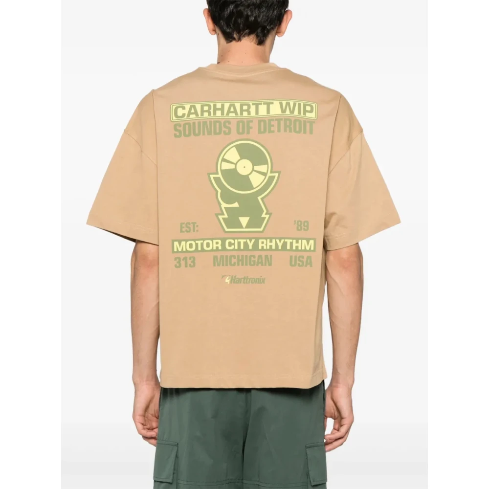 Carhartt WIP Harttronix T-shirt Brown Heren
