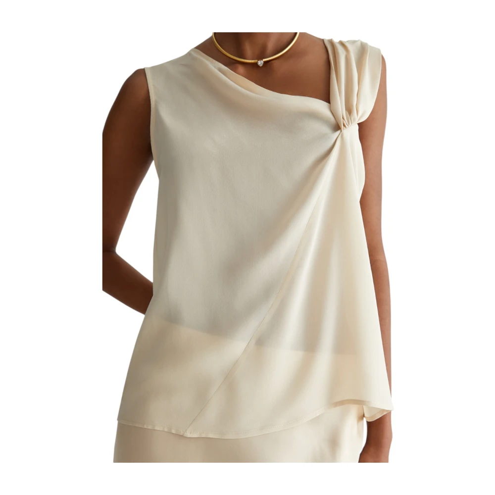 Liu Jo Stijlvolle TOP voor modeliefhebbers Beige Dames