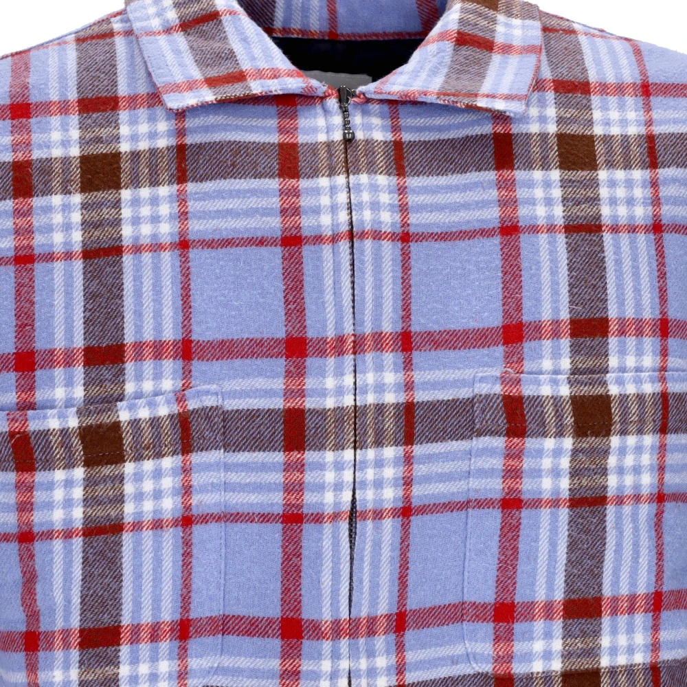 Obey Gewatteerd Shirtjack Digitaal Violet Multi Multicolor Heren