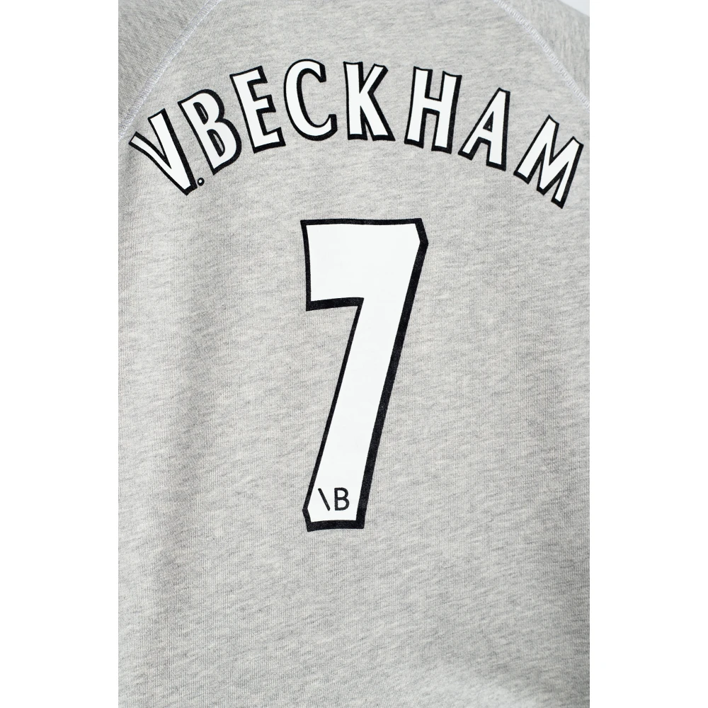 Victoria Beckham Bedrukte sweatshirt Gray Dames