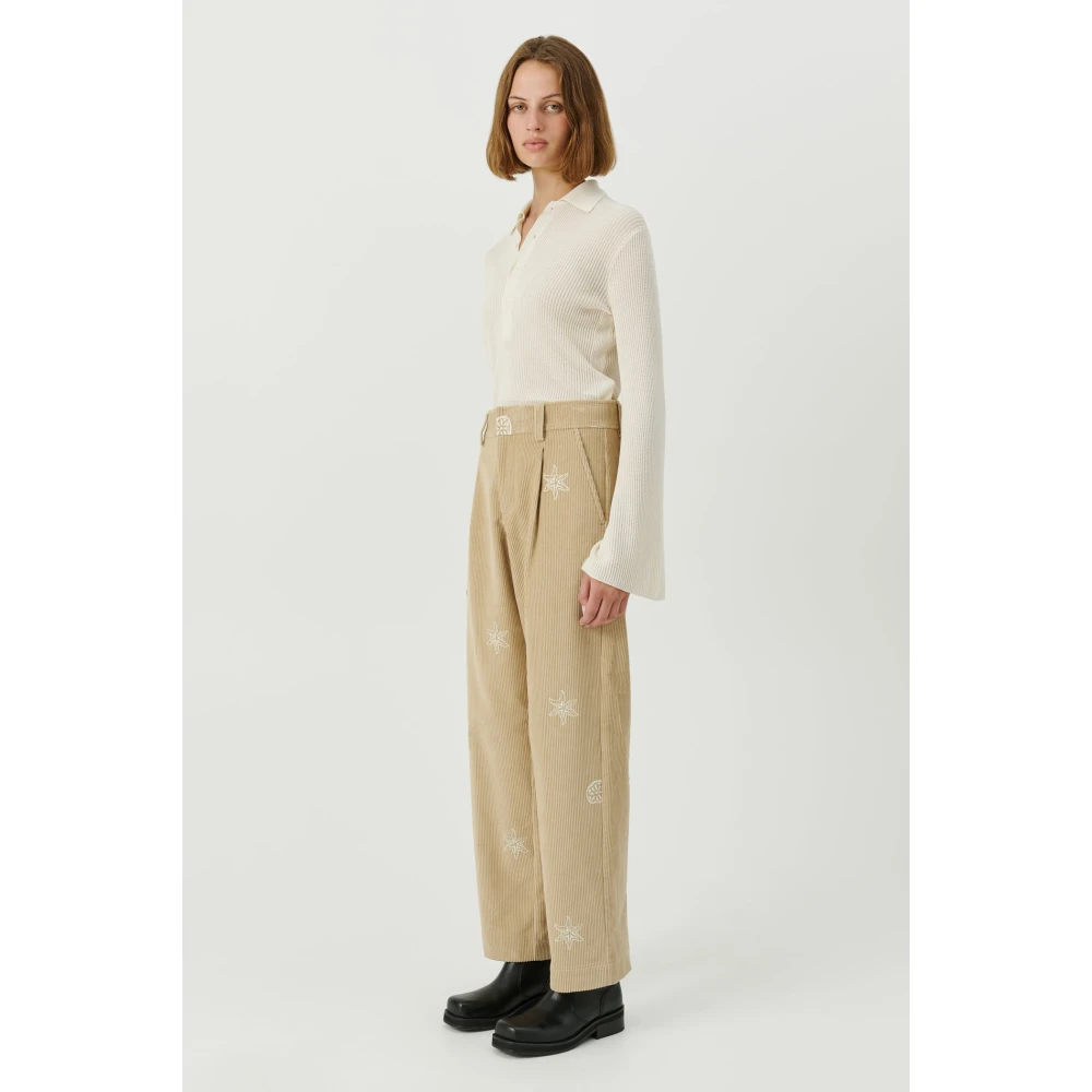 Soulland Chinos Beige Heren