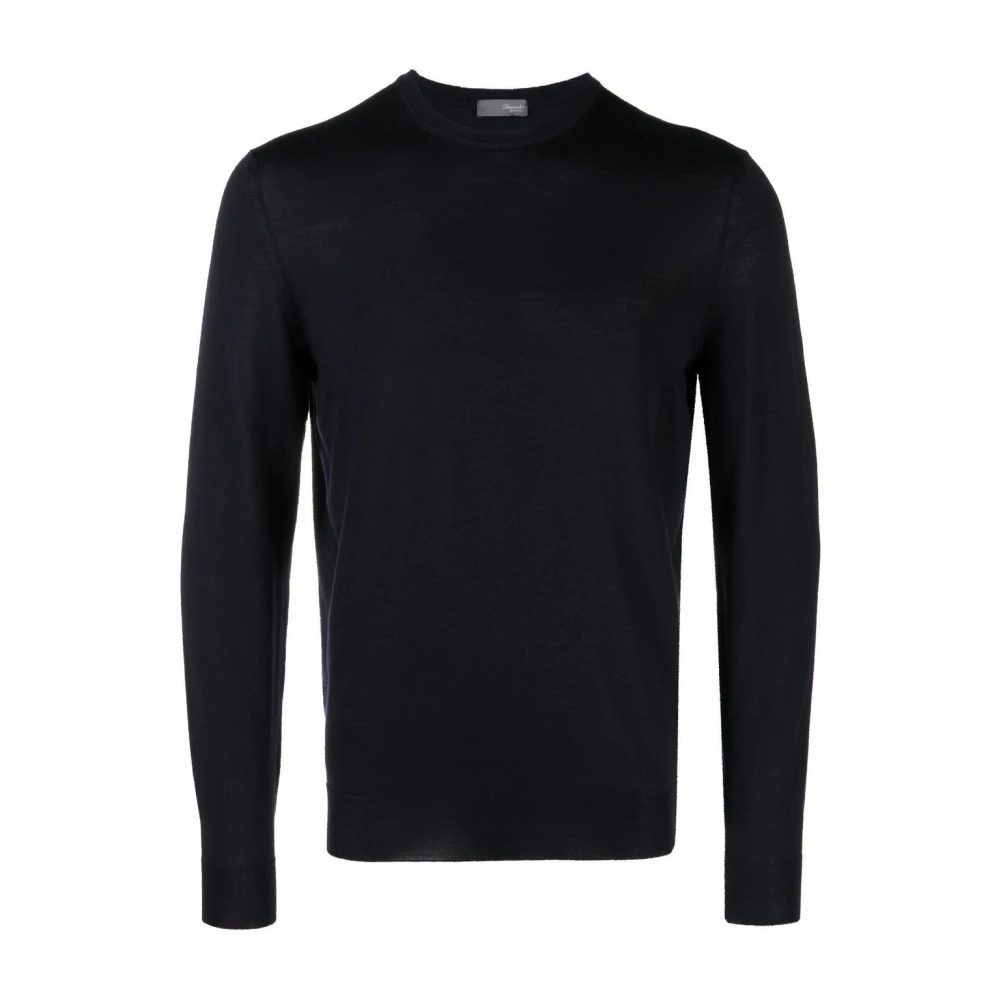 Drumohr Blauwe Sweaters voor Mannen Blue Heren