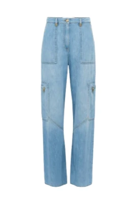 Cargo Denimbyxor med juveldetalj