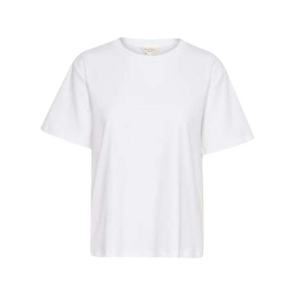 Part Two Wit Katoenen T-Shirt Regular Fit White Dames