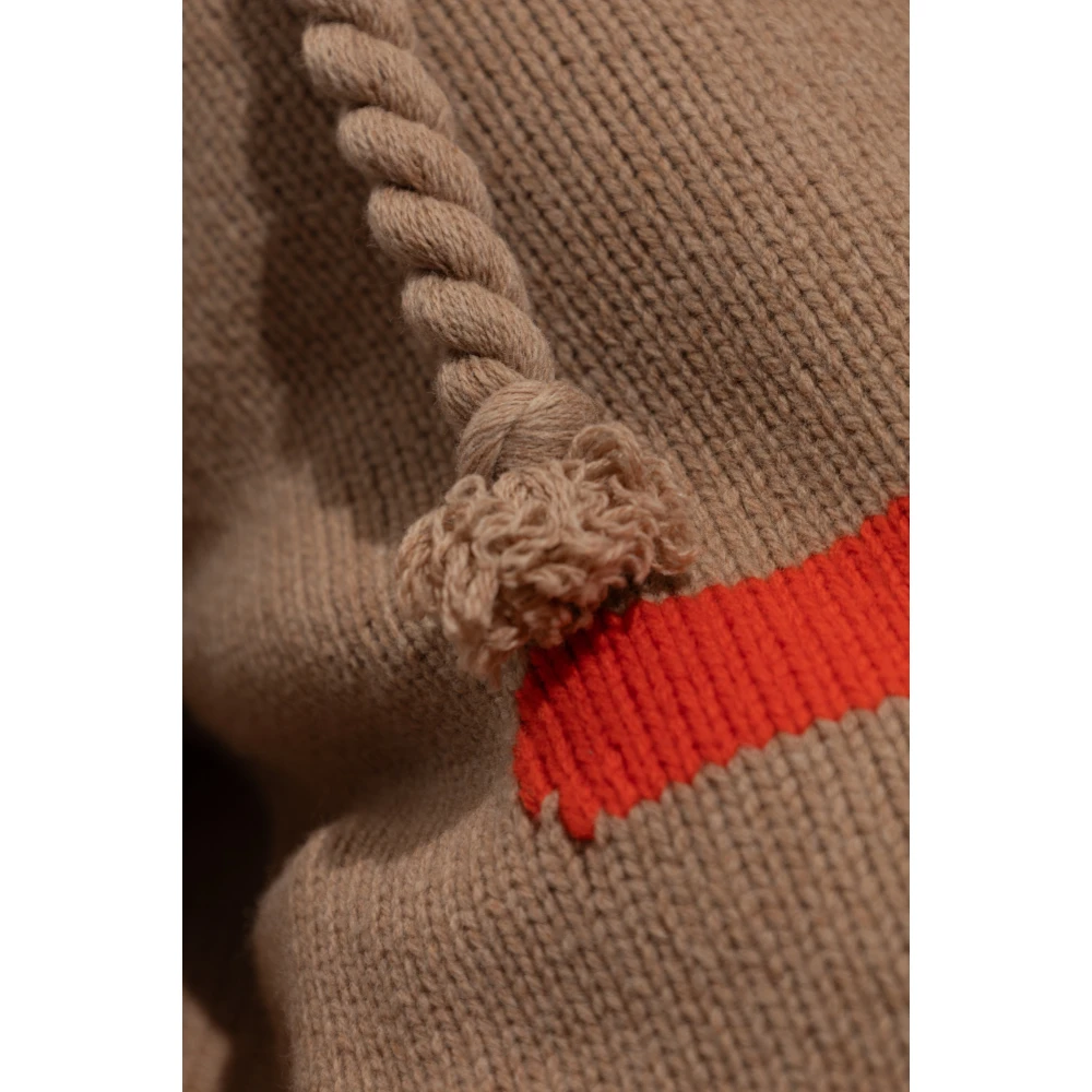 JW Anderson Wollen Vest Beige Dames