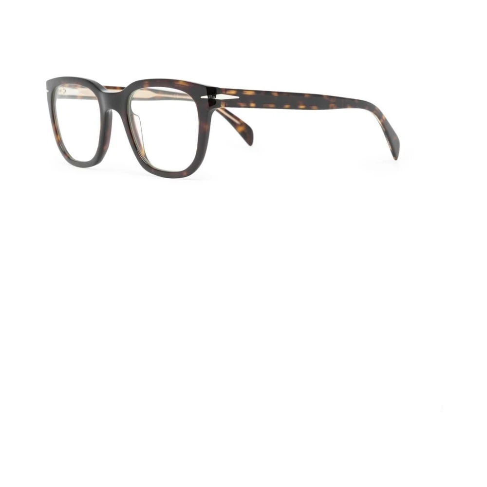 Eyewear By David Beckham Men's Brown Square Sunglasses