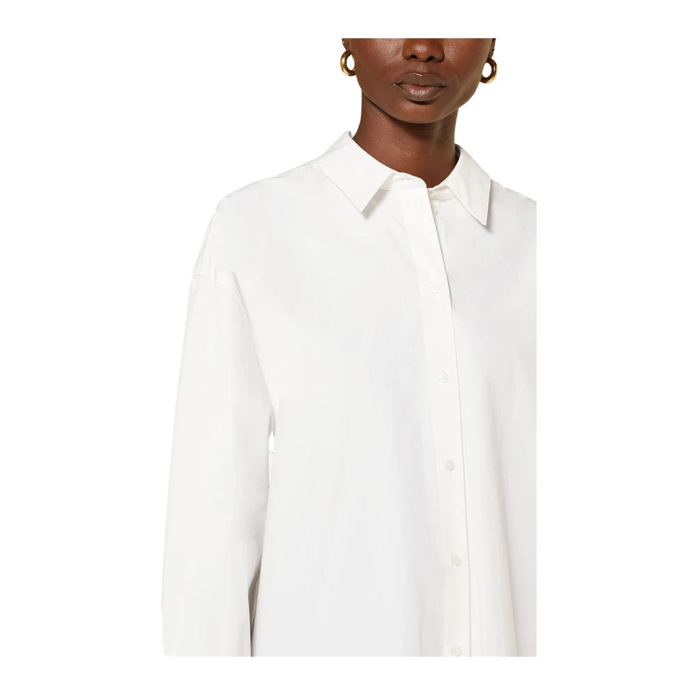 Loulou Studio Parijse Katoenen Shirt White Dames