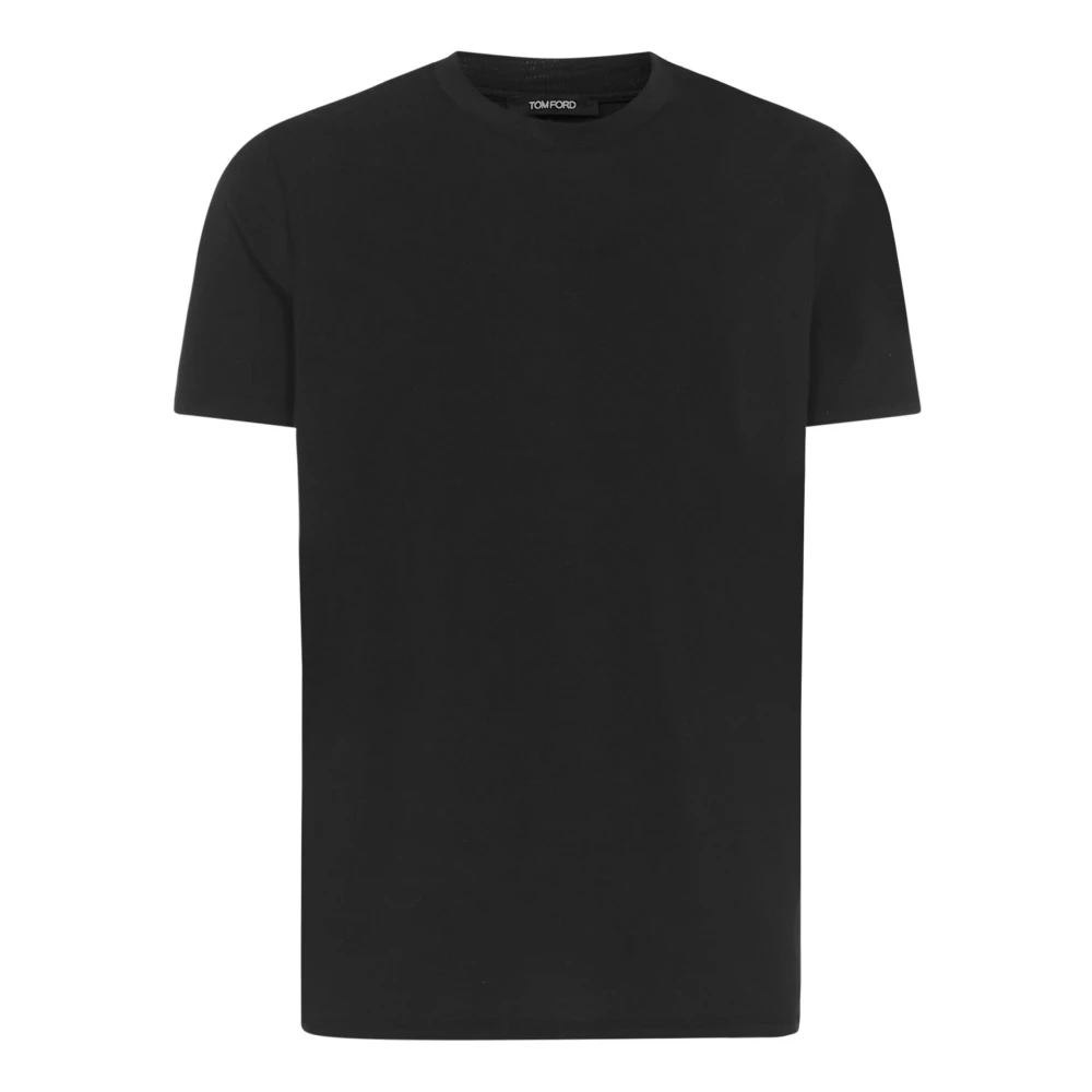 Tom Ford Men's Black T-Shirts, Xl, T-Shirt With Logo