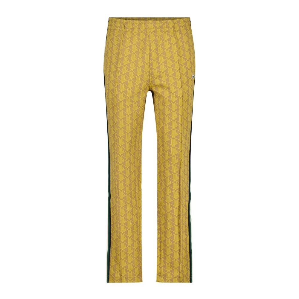 Lacoste Suit Trousers Yellow Heren