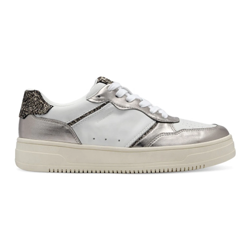 Tamaris Women's Gray Modern Trainers With Low Shaft - Sneakers - 6 Uk - Shoes