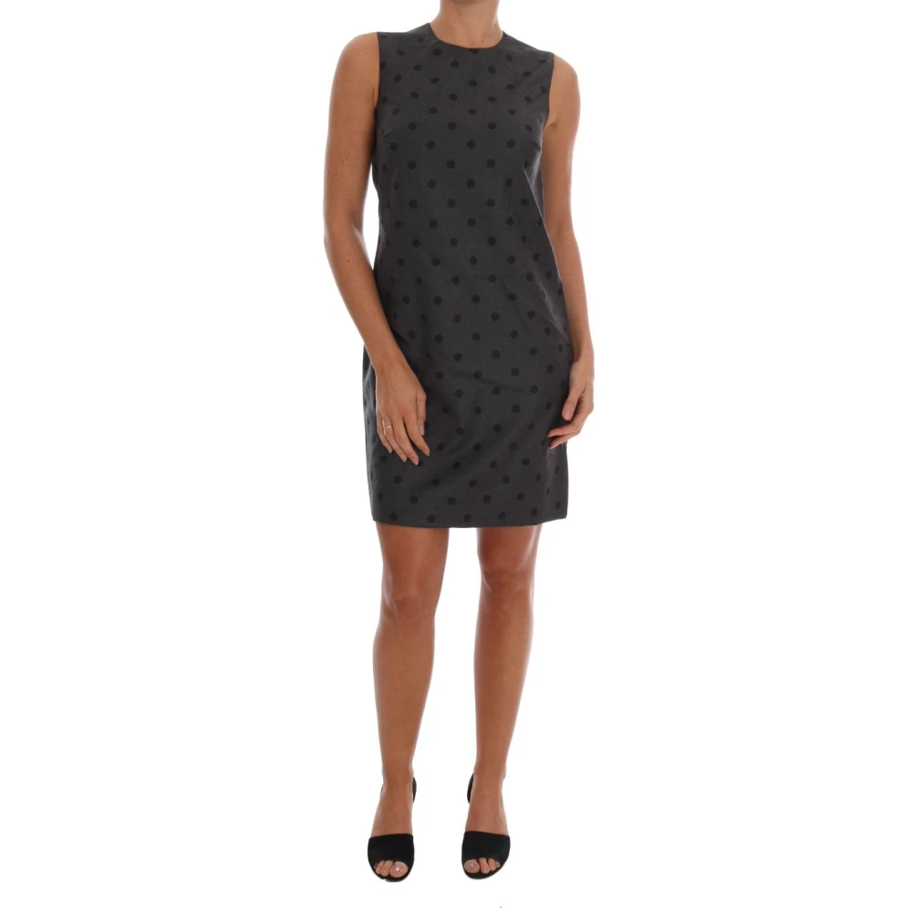 Dolce & Gabbana Women's Gray Sicilian Chic Sheath Dress