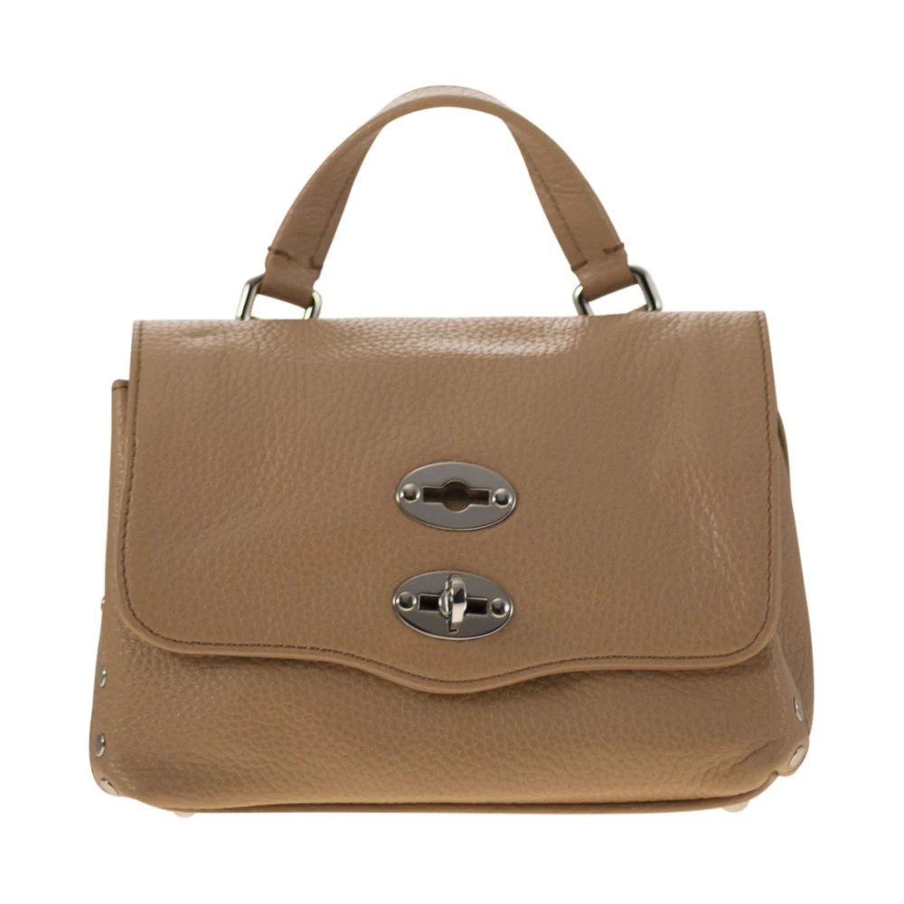 Zanellato , Handbags, Female, Brown, One Size, Postina Baby Bag - Image 6