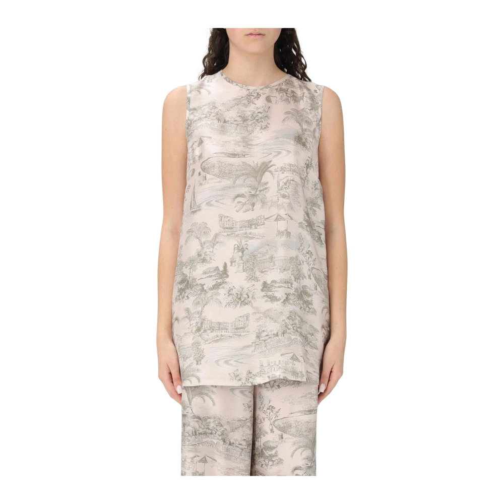 Tops > Sleeveless Tops - - Max Mara Studio - Modalova