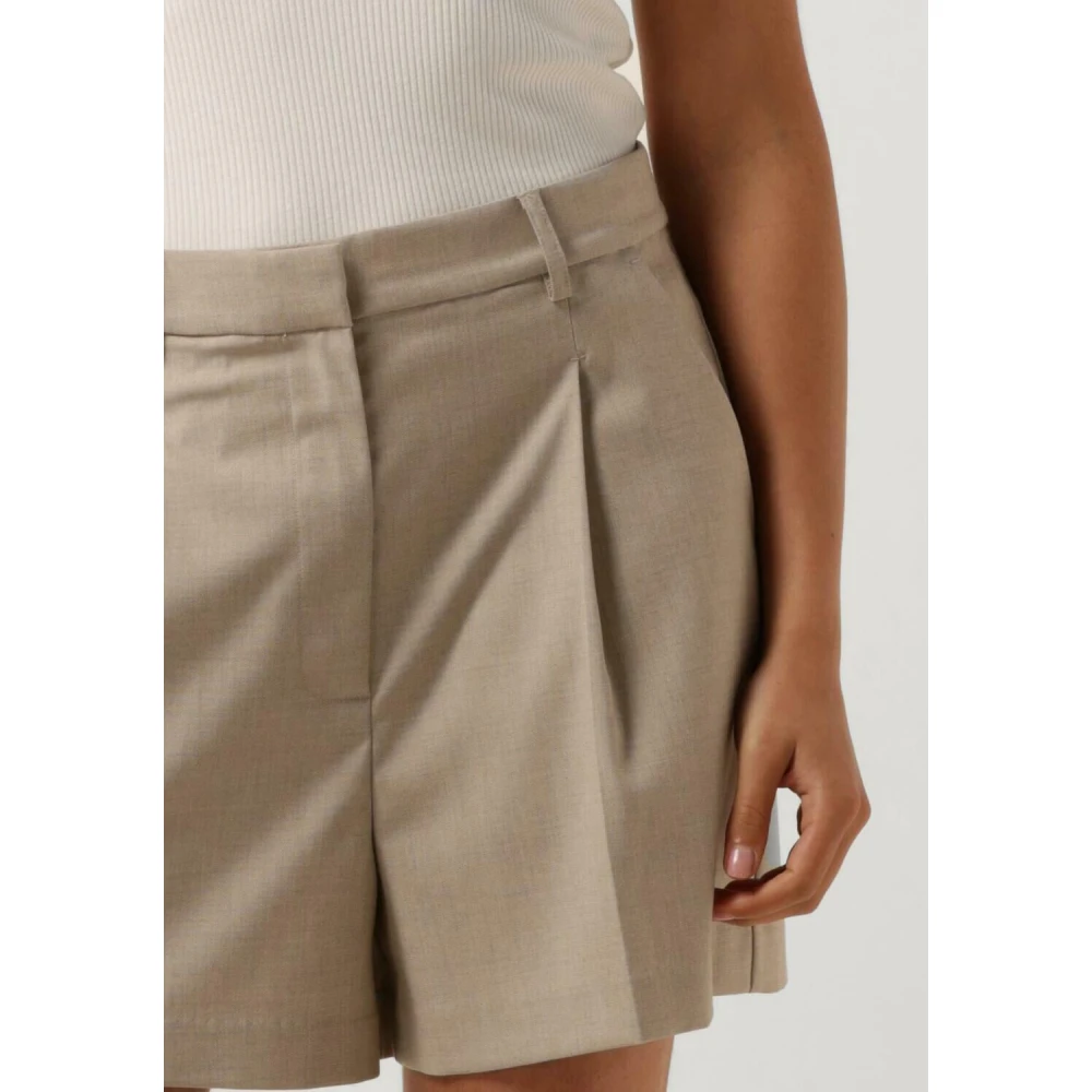Second Female Beige Sharo Shorts Damesbroek Second Dames Beige Dames