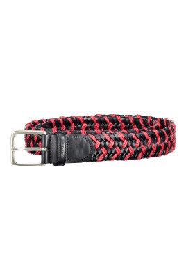 red-leather-belt-with-metal-buckle