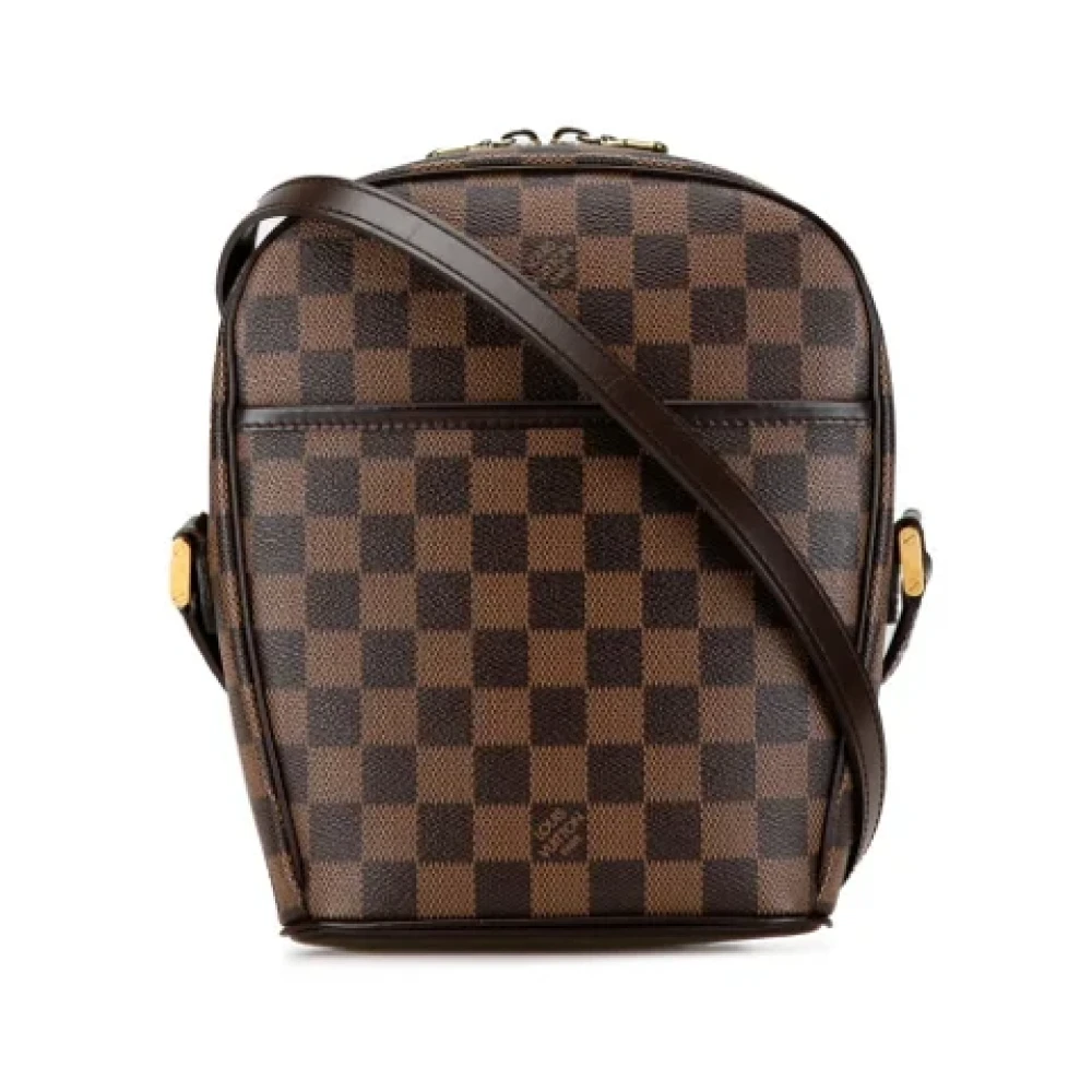 Louis Vuitton Vintage Pre-owned Plastic shoulder-bags Brown Dames