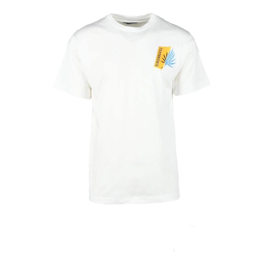 Bikkembergs Katoenen T-shirt White Heren