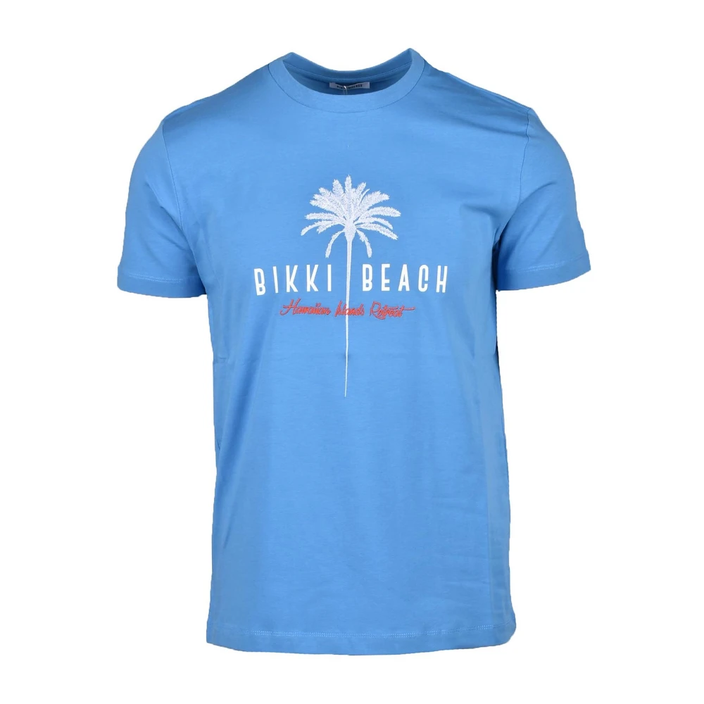 Bikkembergs Stijlvolle katoenen T-shirt collectie Blue Heren