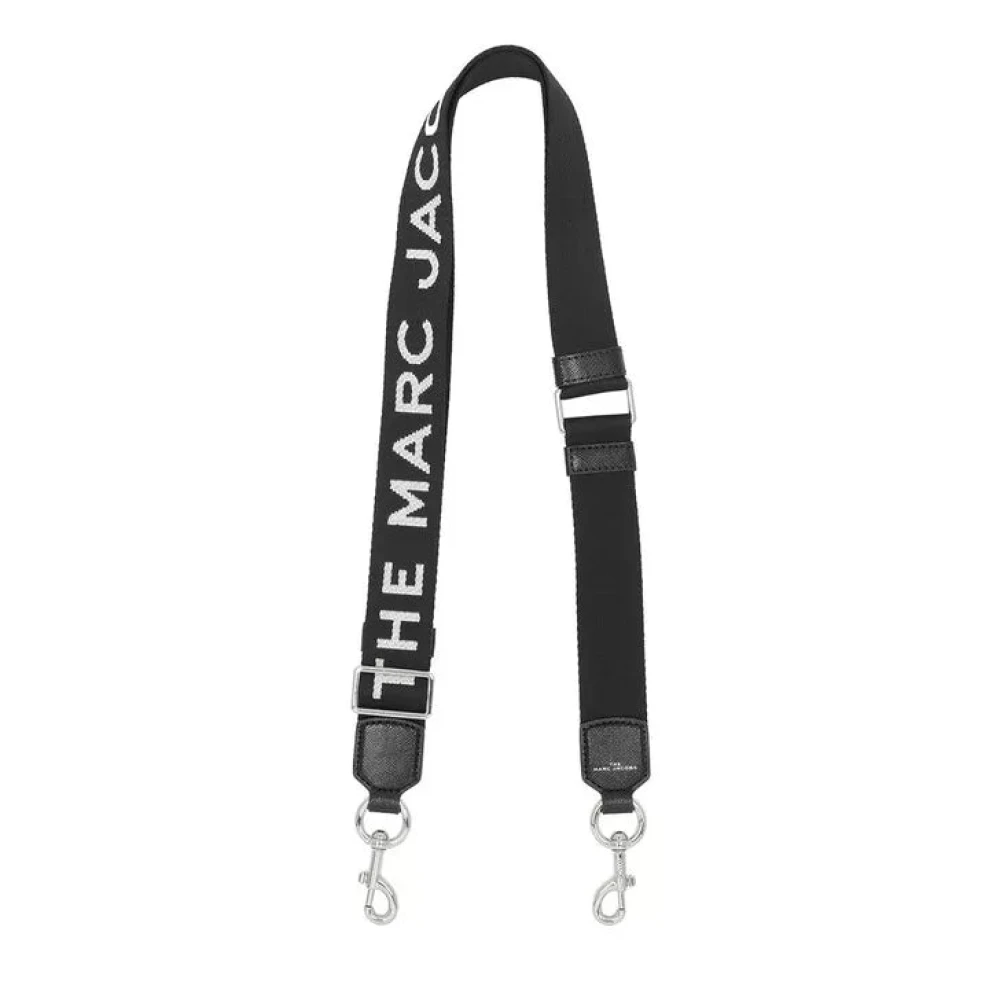 Marc Jacobs Logo Webbing Strap Black, Dam