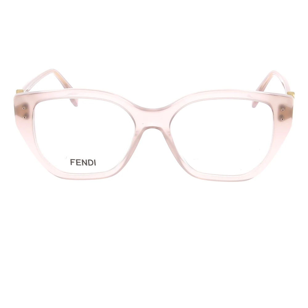 Fendi Stijlvolle zonnebril voor verhoogde stijl Pink Unisex