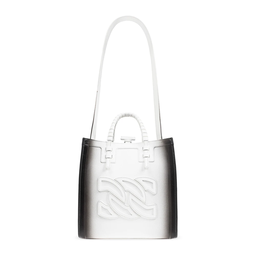 Casadei Tas Beaurivage Mini type shopper White Dames