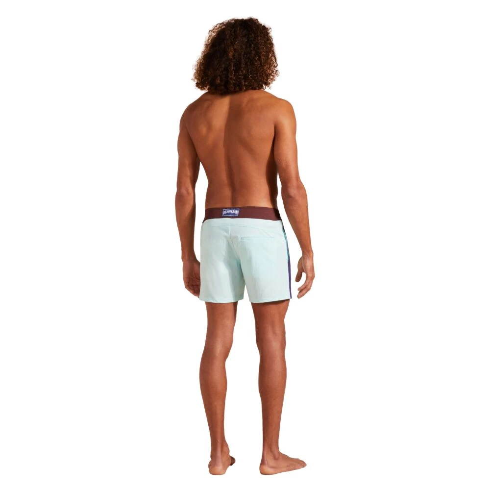 Vilebrequin Kleur blok zwemshorts voor heren Blue Heren